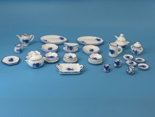 1:12 Dolls House Blue White