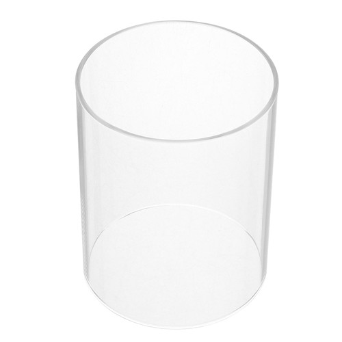 Transparent glass candle - glass,
