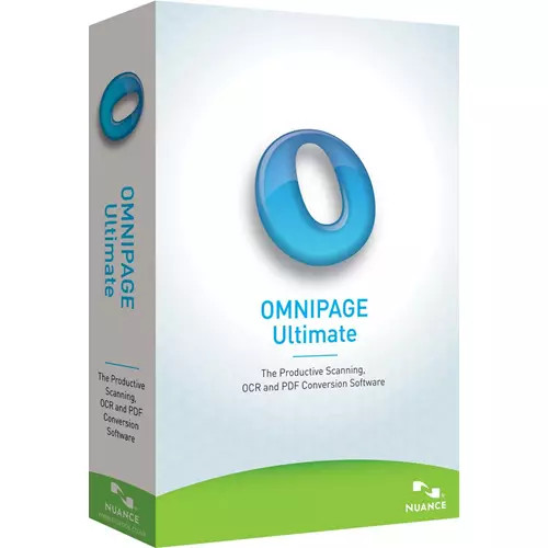 Nuance omnipage ultimate esd - omnipage,