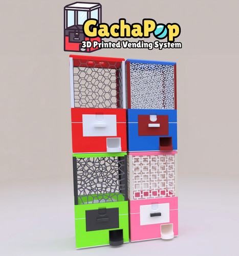 Gachapop stackable vending - gachapop,