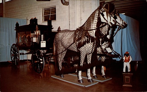 Pioneer village horse drawn - horse,