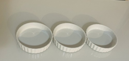 Vintage white ceramic tart - vintage,