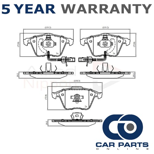Brake pads set front cpo - brake,
