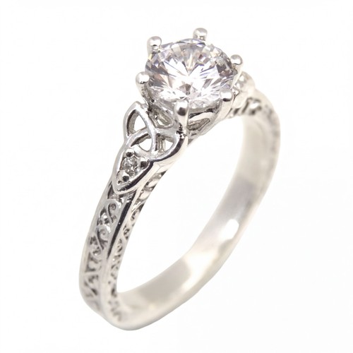 Sterling silver trinity knot - sterling,
