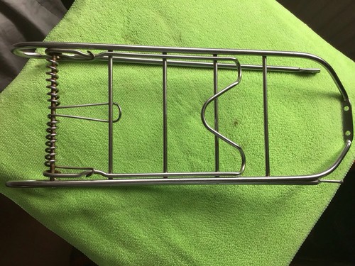 Vintage chrome bicycle rear - bicycle,
