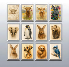 Charming Animal Fridge Magnets