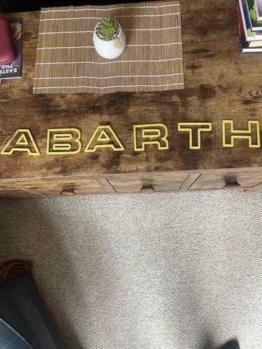 Fiat abarth letters 2016 2024 - abarth, 2016-2024