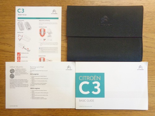 Citroen owners handbook - owners,