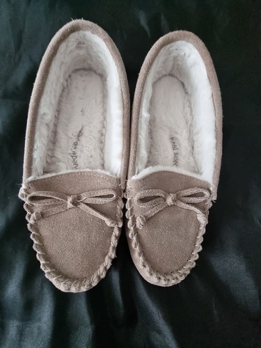Ladies suede stitch - ladies,