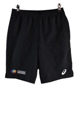 Asics Mens Sports Sweat Shorts Gym Running Size S summer beach holiday