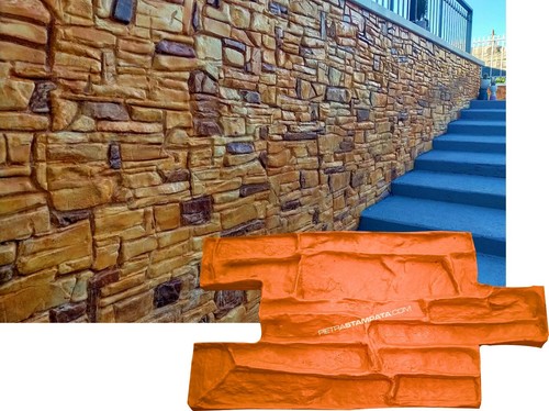 Vertical concrete stamp - vertical,