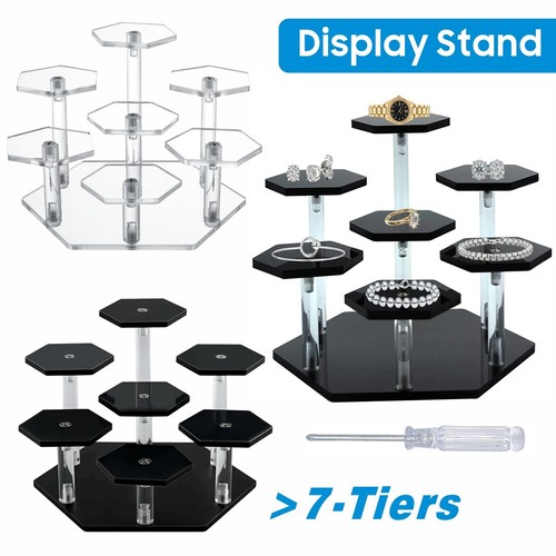 Cupcake stand tiers clear - cupcake,