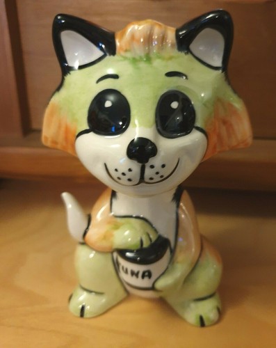Lorna bailey cat with can - lorna, of