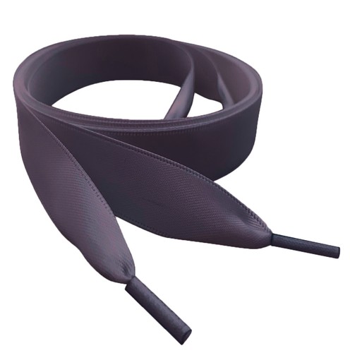 Dark grey flat satin - dark,