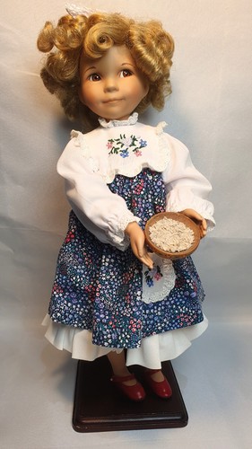Porcelain doll goldilocks - porcelain, "goldilocks"