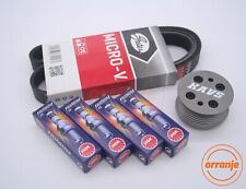 MINI Cooper S R52 R53 Supercharger Pulley Kit Belt Plugs - KAVS 17% LW BKR6EIX