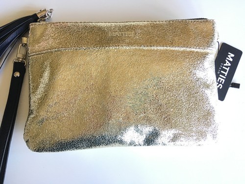 Gold clutch bag envelope - gold,