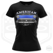 Women's 1957 Buick Century American Classic Car T-Shirt