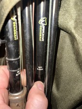 2x Fox Warrior Dead Bait Rods 12ft 2.25lb