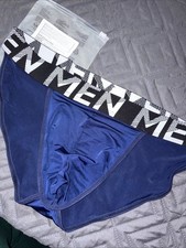 MEN Tanga Navy Brief Size UK L