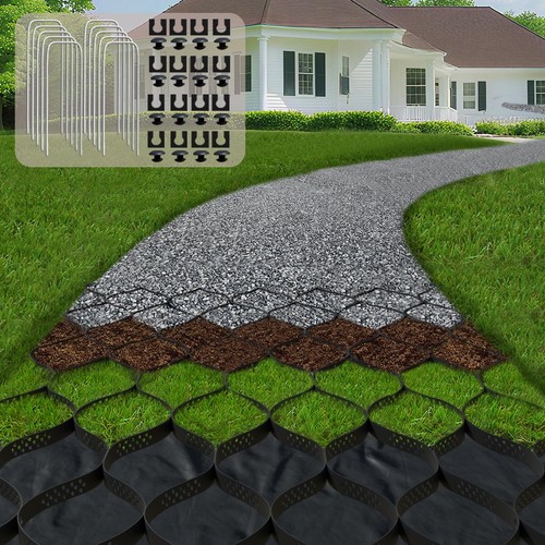 Gravel ground grid - ground, x