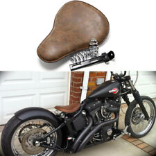Motorcycle Solo Driver Seat 3'' Spring Bracket For Harley Fatboy Bobber Chopper
