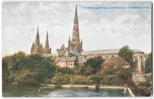 Lichfield cathedral minster - lichfield,