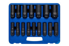 Blue Spot Tools 16 Pce 1/2 Metric Deep Impact Sockets 10-32mm +Storage Case MDQ4