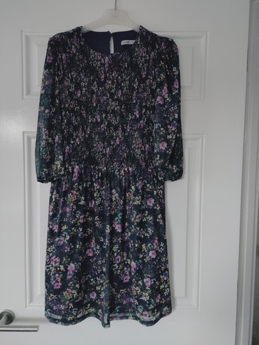 Oasis black floral dress - floral,