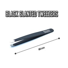 100% Sharp Professional Eyebrow Tweezers Slanted Hair Beauty Stainless Pluckers