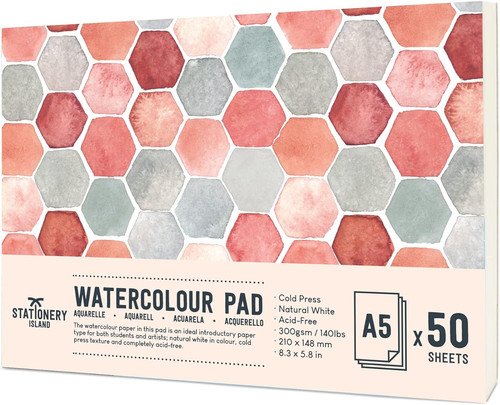 Stationery island watercolour - stationery,