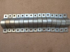 Pipe Saddle Clamp  50MM - Anchor / Grip Type - Mild Steel - BZP  FREEPOST UK