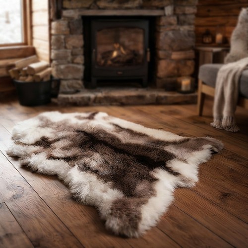 Luxury faux reindeer hide - luxury,