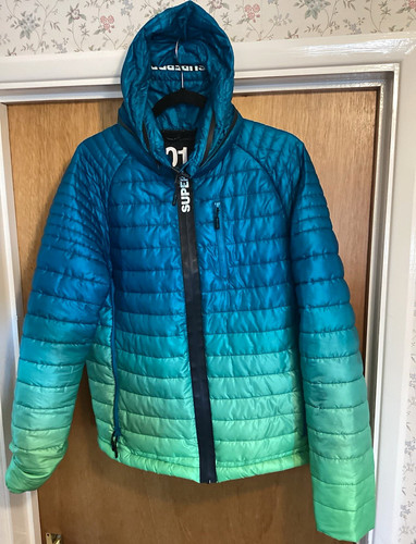 Superdry men hooded - superdry, quilted