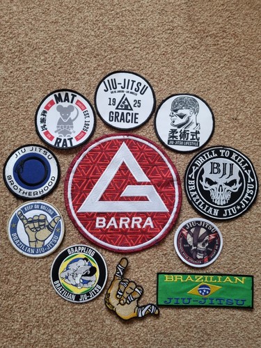 Brazilian jiu jitsu - brazilian, patches