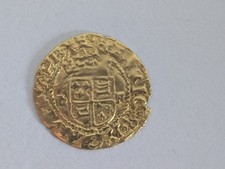 Henry VIII 2nd Coinage Gold Halfcrown 1526-44 Katherine of Aragon Era Rare Coin!
