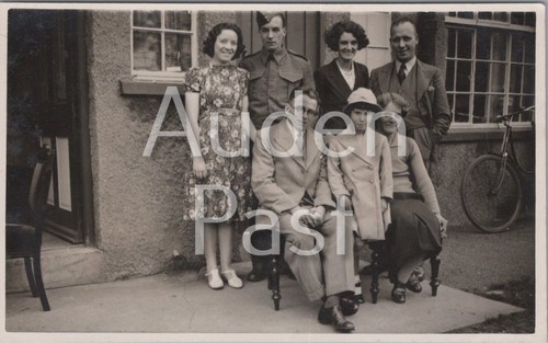 Vintage kodak postcard - kodak, family