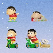 Crayon Shin-Chan Dynamic New Life Series Confirmed Blind Box Figure Art Toy Hot