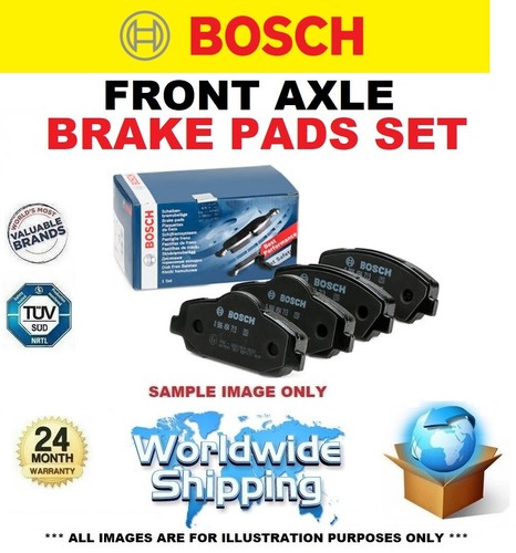 Front axle brake pads set - front, for
