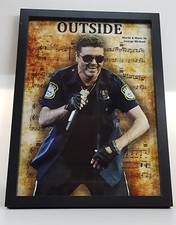 George Michael A3 Frame