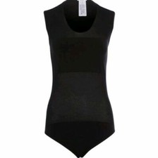 WOLFORD Opaque Transparent Nature Body - Black - M
