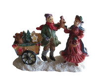 Christmas Village Girl Boy