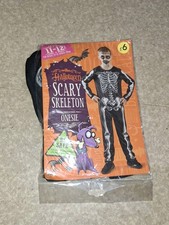 Wilkinson Halloween Scary Skelton Costume Size 11-12years New In Packaging