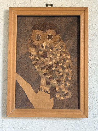 Vintage straw marquetry - vintage,