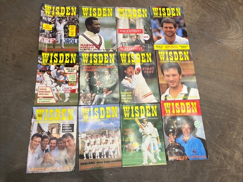 Wisden magazine complete year - wisden,