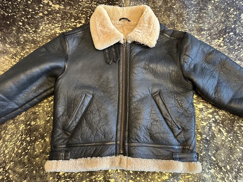 Leather shearling thick wool - shearling,