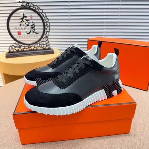Hermes bouncing sneakers black - hermes,