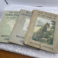3 x Beatrix Potter The Tale Of