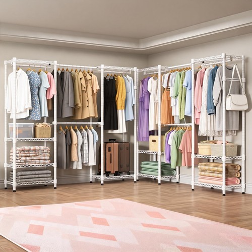 Extendable open wardrobe - extendable,