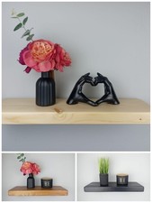 Chunky rustic floating shelf - chunky,